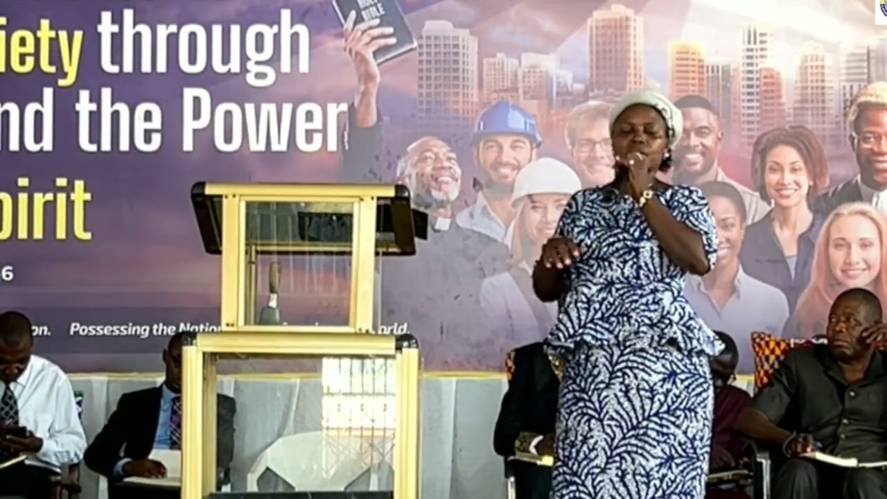 Preaching by Bortianor District Pastor(Pastor Ofosuhene)
