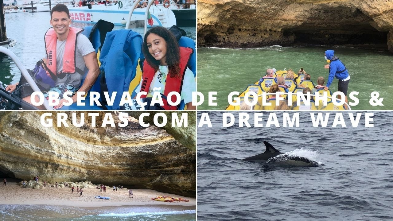 Observação de Golfinhos  & Grutas no Algarve (English Subtitles)