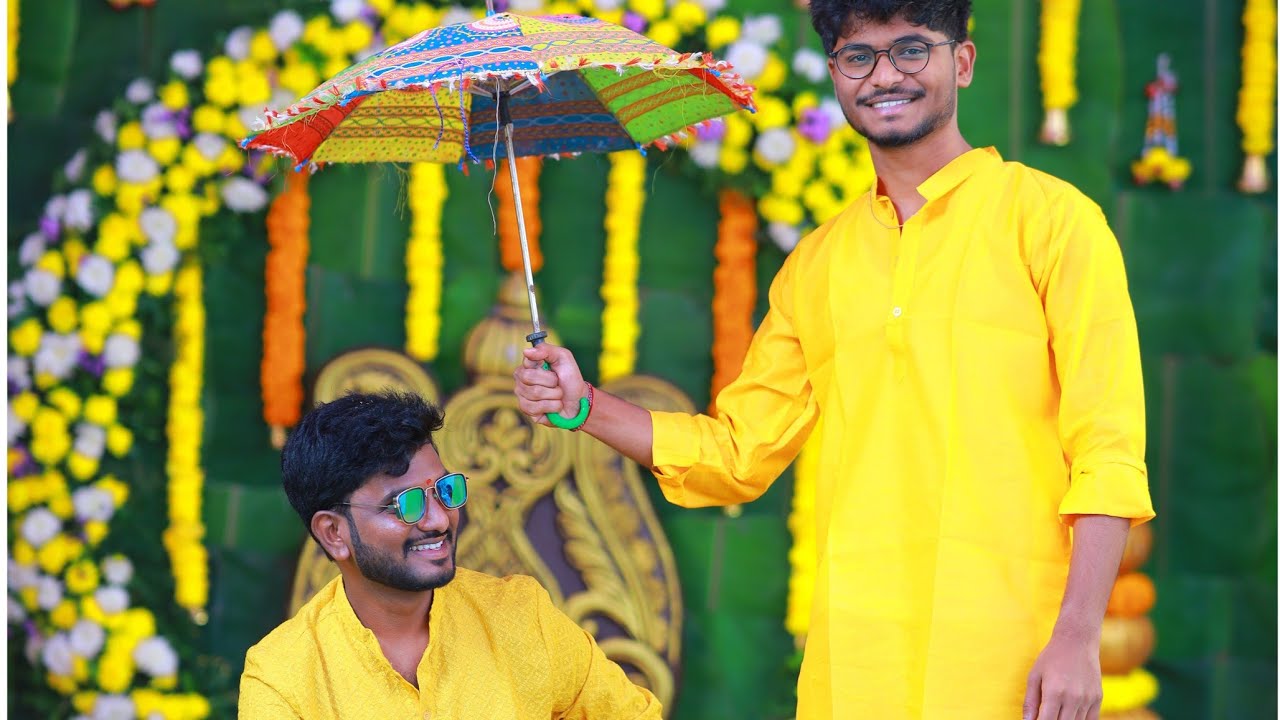 Akhil Suthari's Haldi ceremony | Groom Haldi day