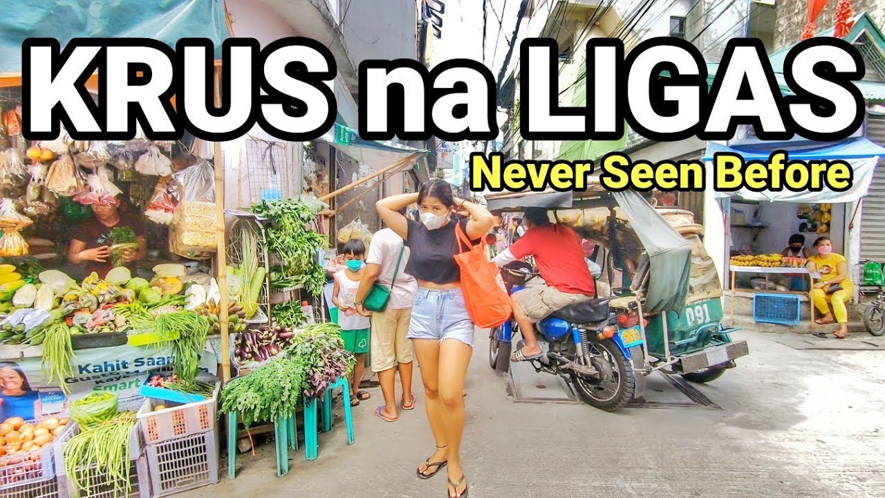 A LOVELY WALK from Krus na Ligas Philippines - YOU NEVER SEEN BEFORE [4K] 🇵🇭
