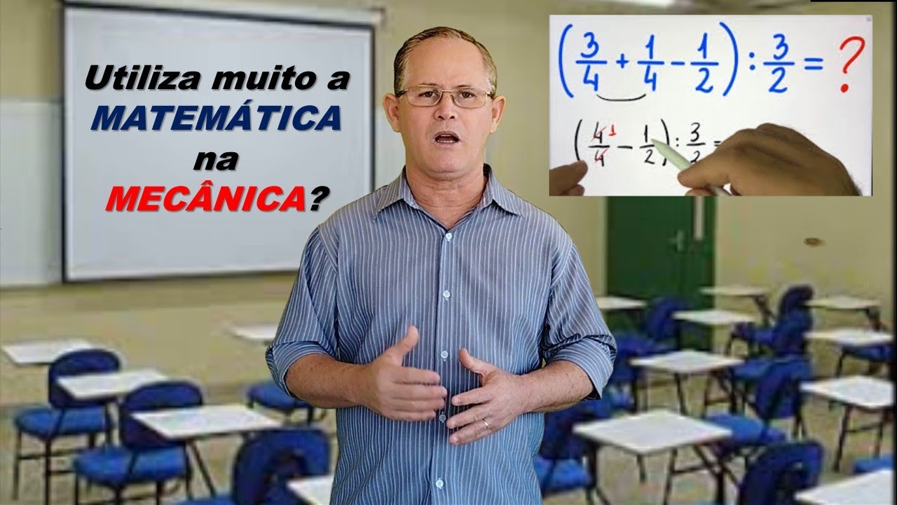É muito utilizado a MATEMÁTICA na MECÂNICA?  