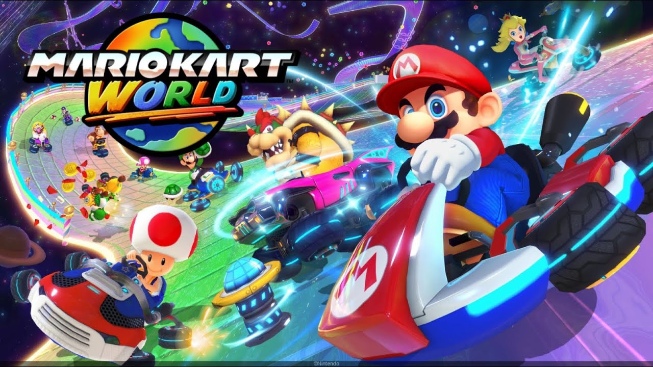 Mario Kart World - All Courses Traditional Style No Intermission [4K]