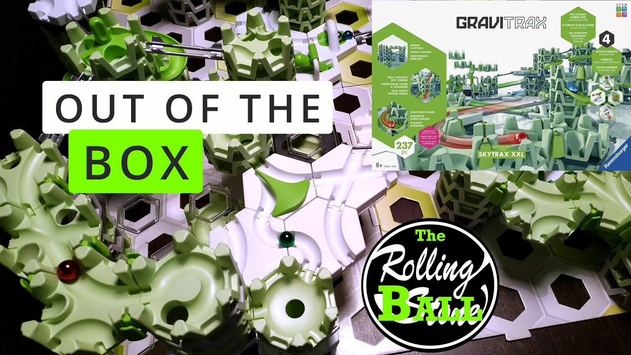 Gravitrax SKYTRAX XXL: What to Build Out of the Box! (Discover the NEW SKYTRAX Action Set)