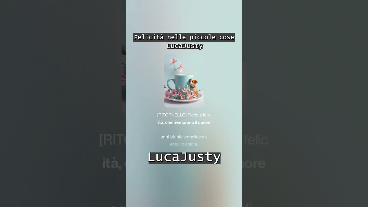 Brano con testo,  