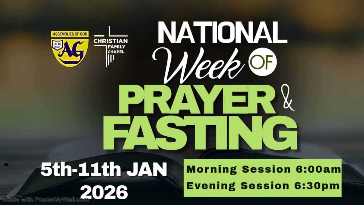 DAY 3 || NATIONAL WEEK OF FASTING & PRAYERS || REV. GEORGE AMPOFO