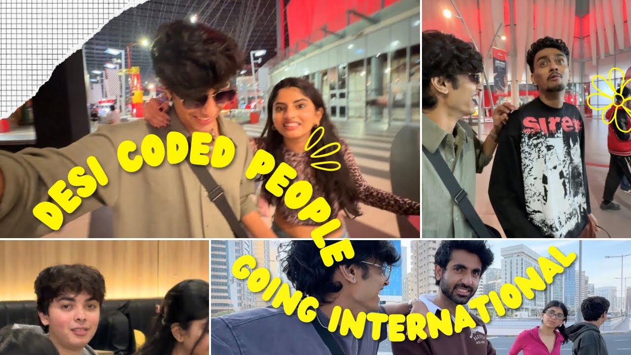 International trip pe TEHELKAAA 🗿 with Ansh, Devang and many more ✨