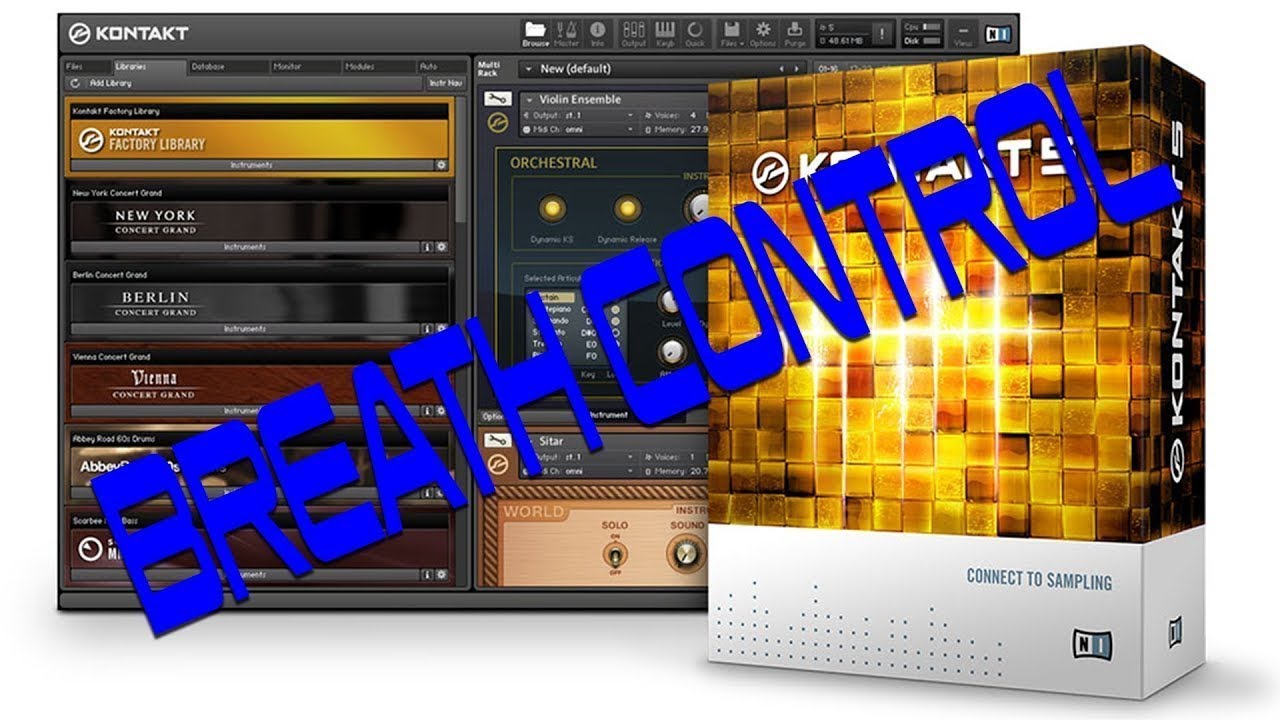 EWI Breath Control For Kontakt