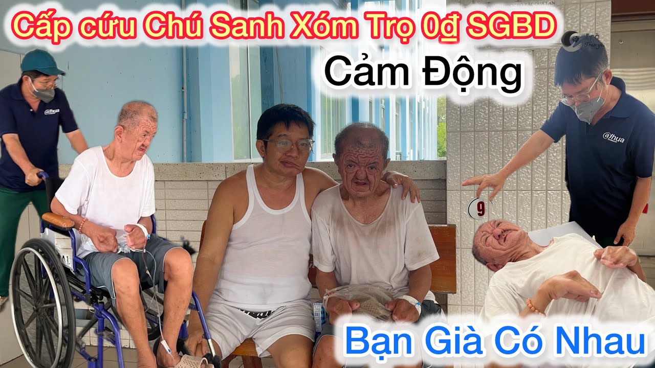Thương Lắm Hình Ảnh Cấp Cứu Chú Sanh Ở Xóm Trọ 0đ Sài Gòn Bao Dung