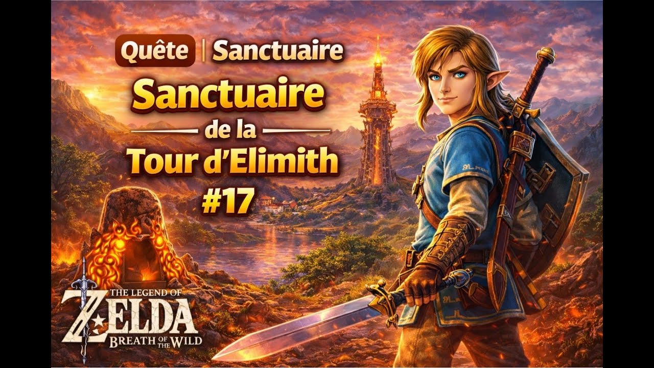 Quête | Sanctuaire de la Tour d'Elimith #17 (The Legend of Zelda: Breath of the Wild)