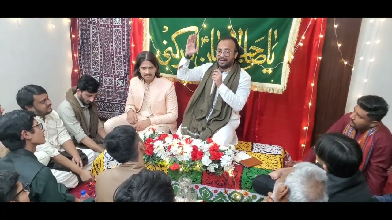 Shehbaz Haideri 14th Shaban Recite Jashan at Sadqi House Karachi 2026 