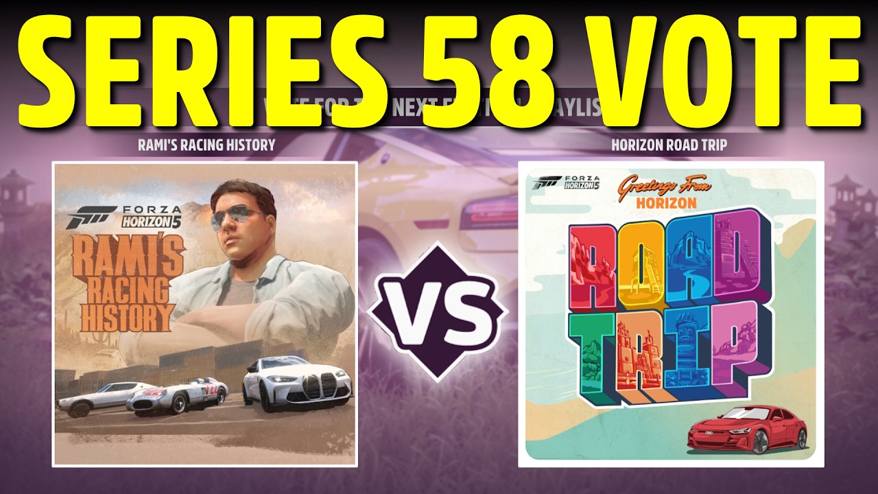Forza Horizon 5 Series 57 Playlist Vote Overview | Series Preview and Car Rewards