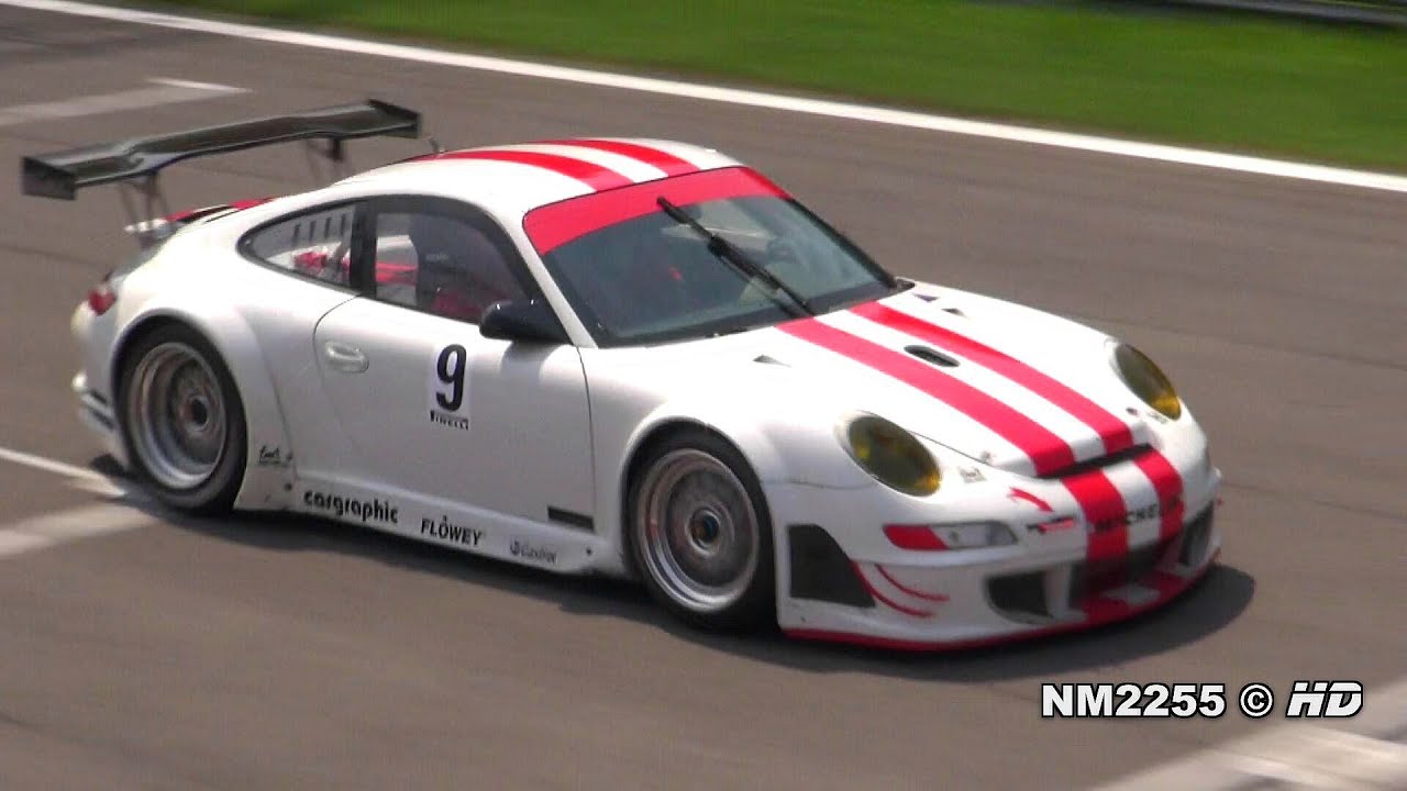 Porsche 997 RSR LOUD SOUND on Track