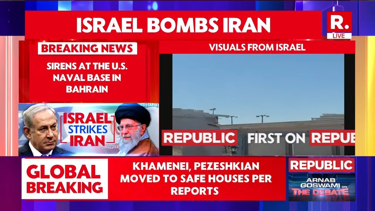 BREAKING: Sirens At The U.S Naval Base In Bahrain