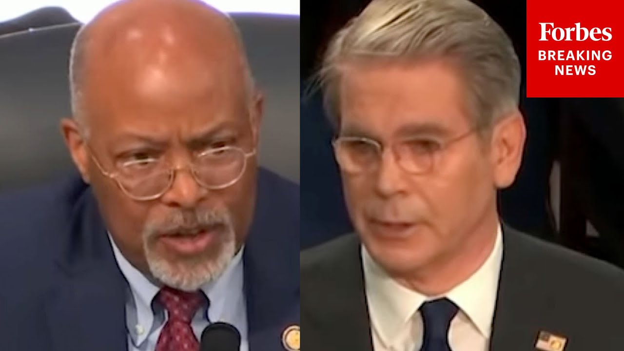 TENSE: Scott Bessent Grilled About DOGE Employees By Glenn Ivey: 'That's Not What I Asked'