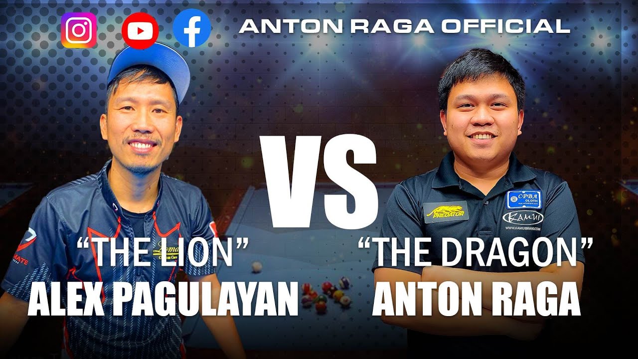 ANTON RAGA VS. ALEX PAGULAYAN | 10BALL | RACE  27