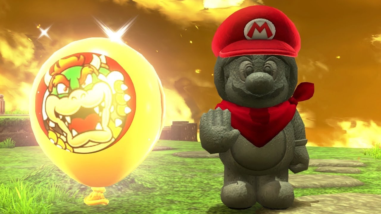 Super Mario Odyssey - Luigi's Balloon World (Bowser's Kingdom)