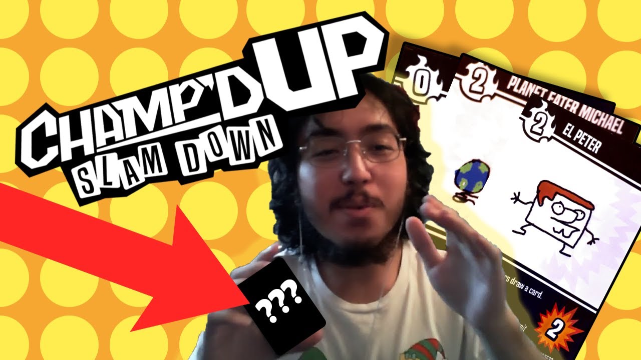 Champ'd Up: Slam Down PACK OPENING! (I got an omega-rarity card!)