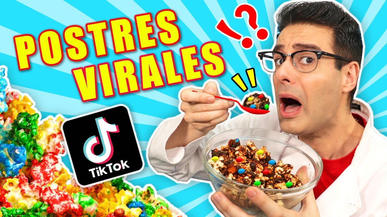 Probando COMIDA VIRAL TIKTOK Los Postres Más Fáciles y Rápidos | Life Hacks | El Gallinero de Mike