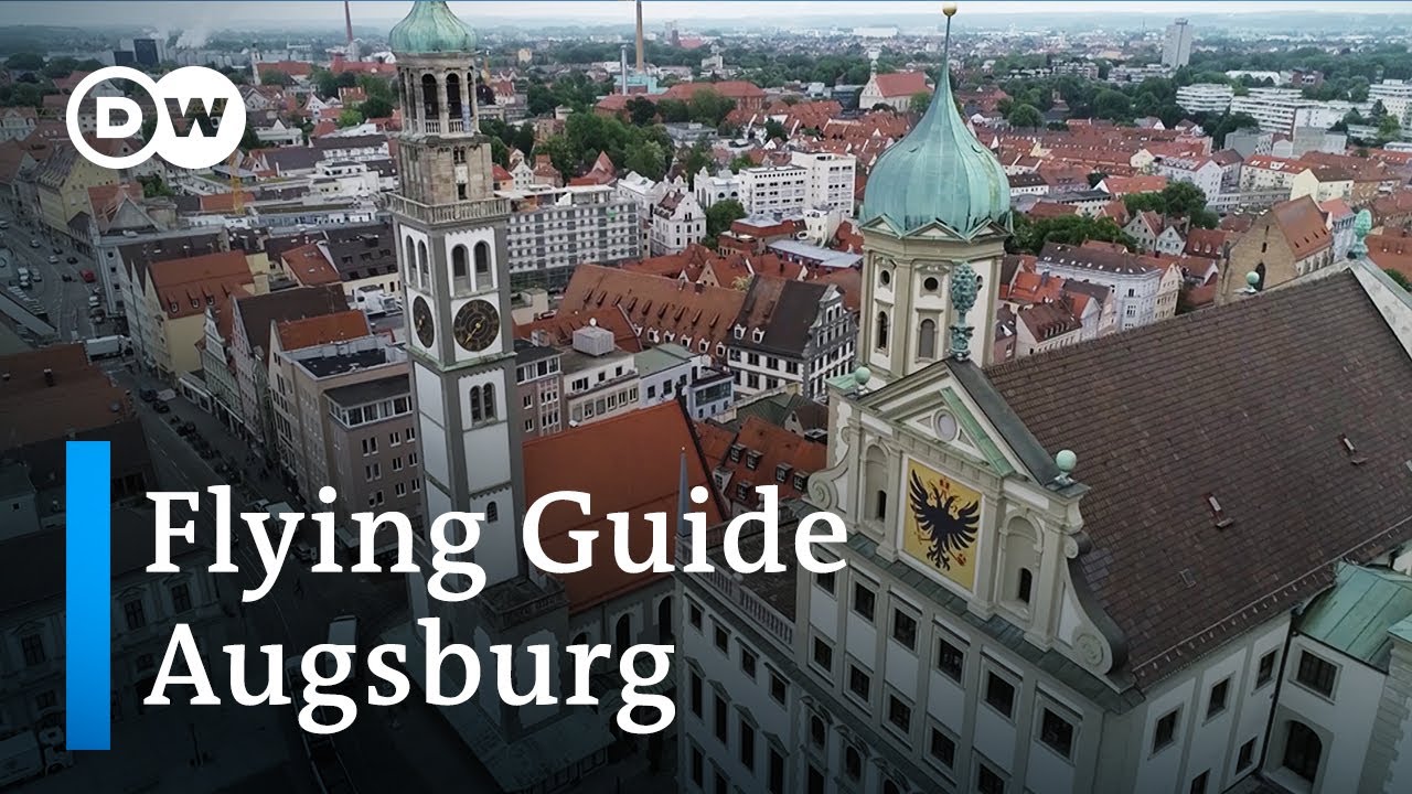 Augsburg From Above  | A Bird's-Eye View of the Bavaria City | Flying Guide