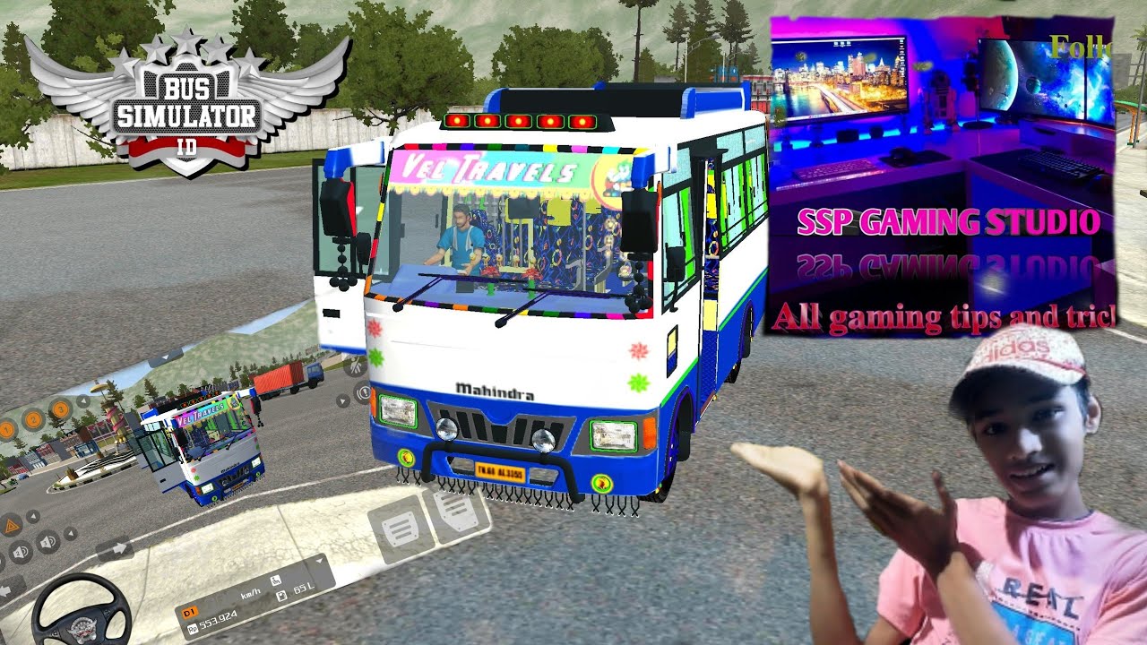 BUS SIMULATOR INDONESIA SHORTS🌞🌞 BY (SSP GAMING STUDIO).