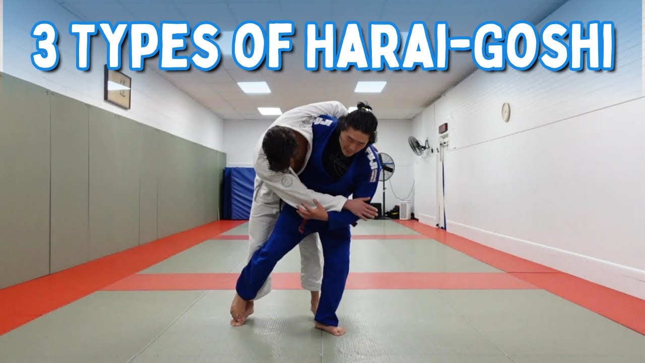 3 types of harai-goshi