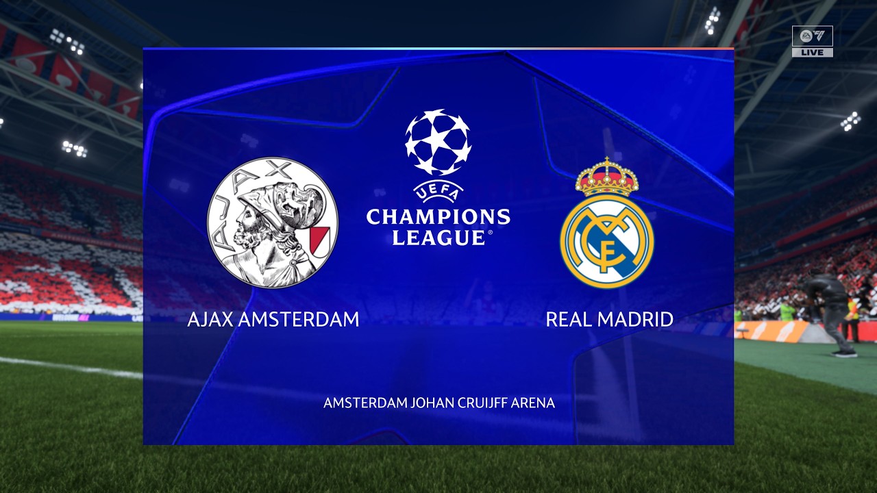 Ajax Amsterdam VS Real Madrid