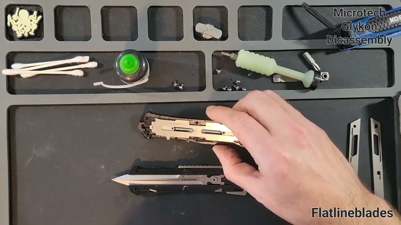 Microtech Glykon disassembly