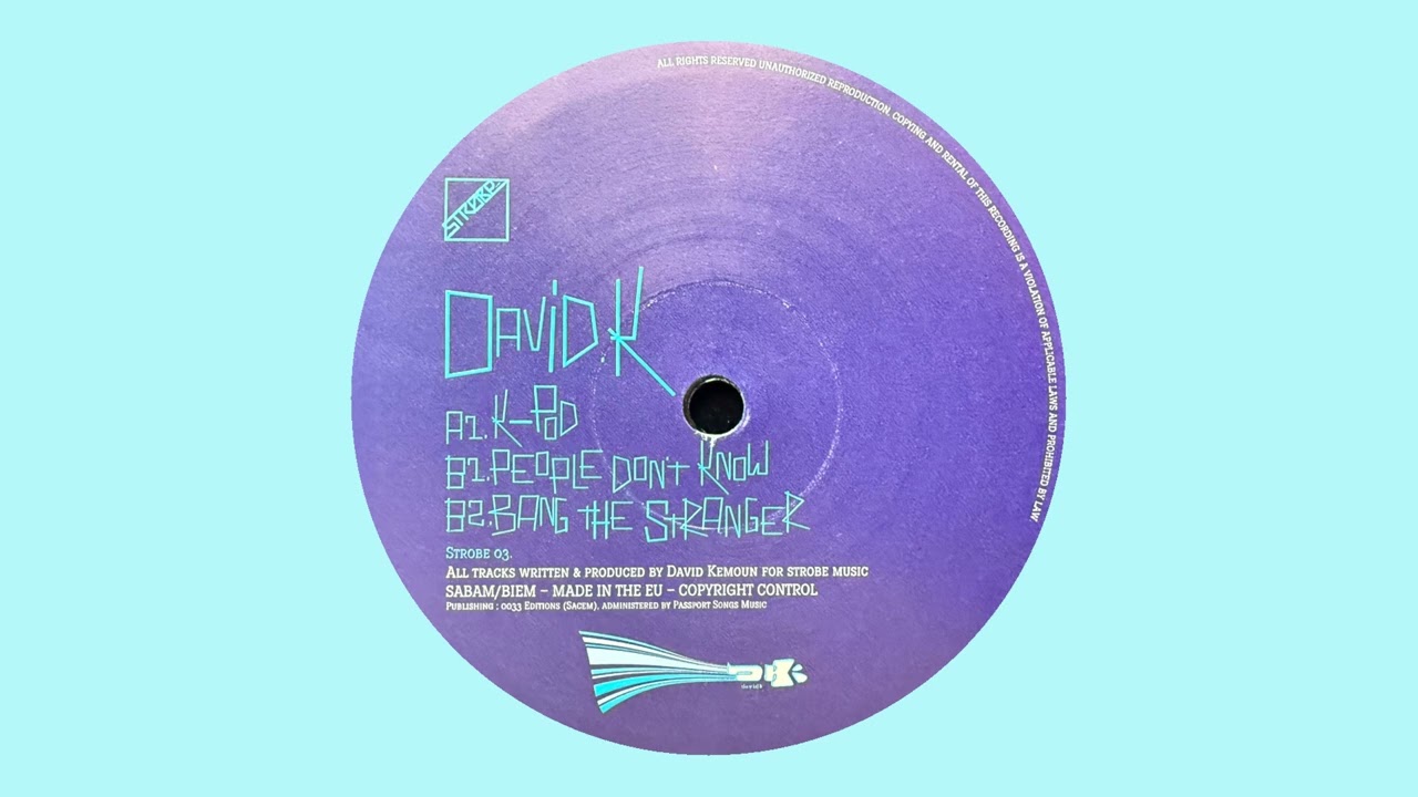 David K / People Don't Know / Strobe Music / 2005