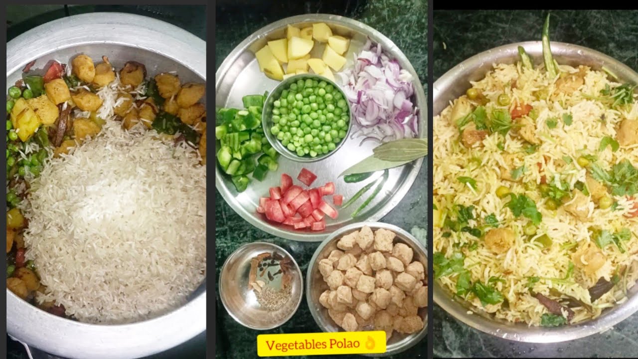 Vegetables Polao 👌❤️ #recipe #coockingvlog #homemaderecipe #easyrecipe #subscribe #foryou
