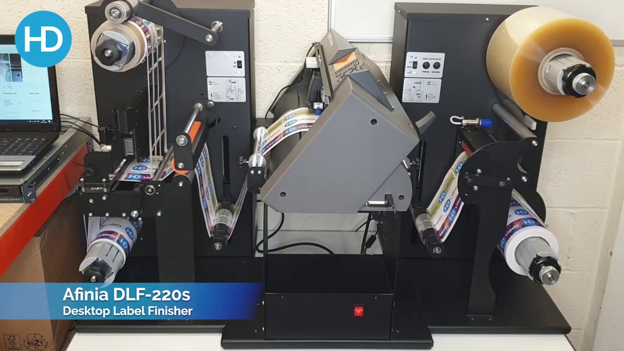 DLF220s Desktop Label Finisher from HD Labels