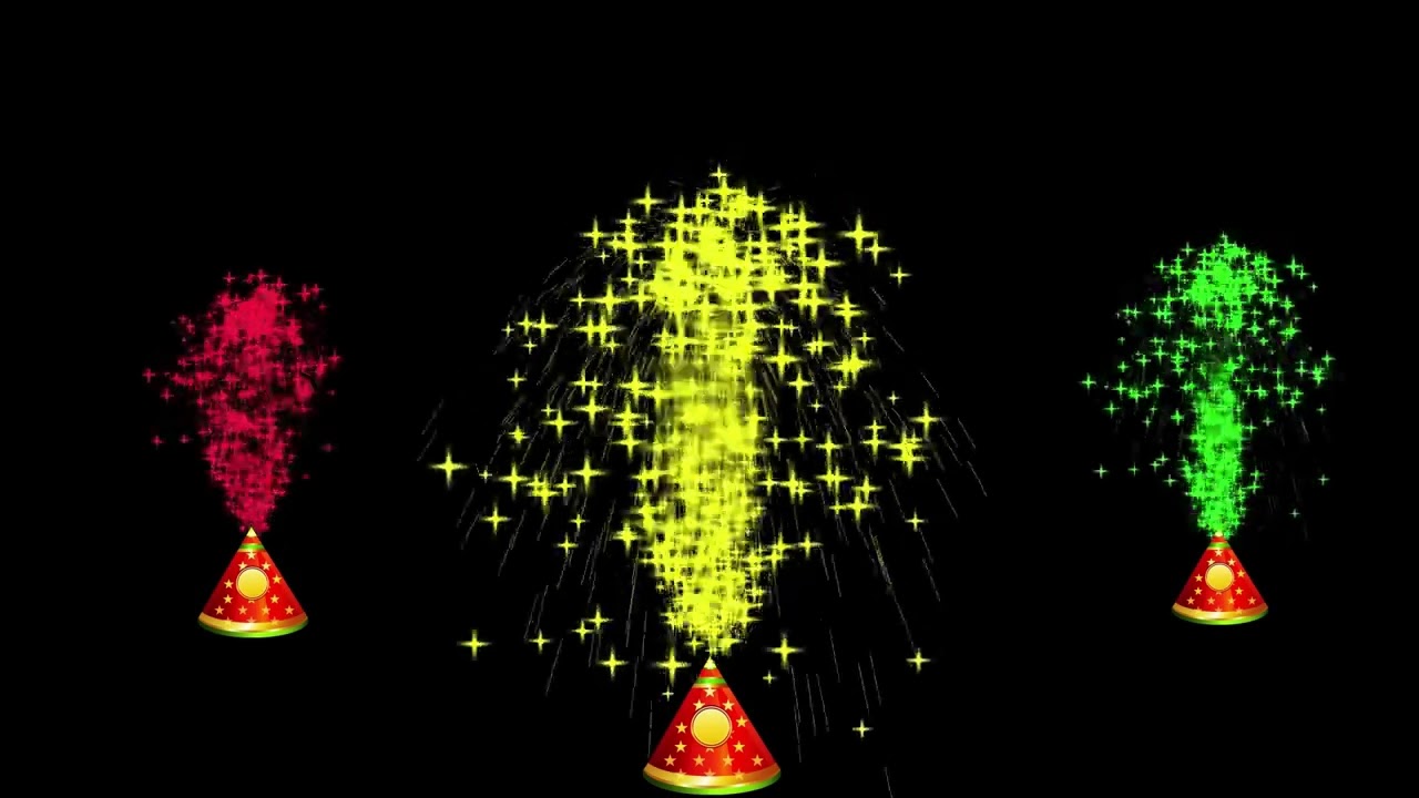 Crackers (After Effects) Particles effect