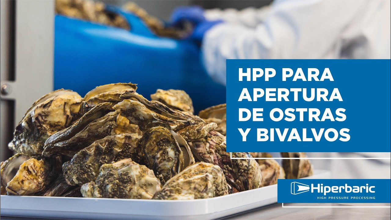 Apertura y extracci&oacute;n de ostras y otros bivalvos gracias al procesado por altas presiones (HPP)