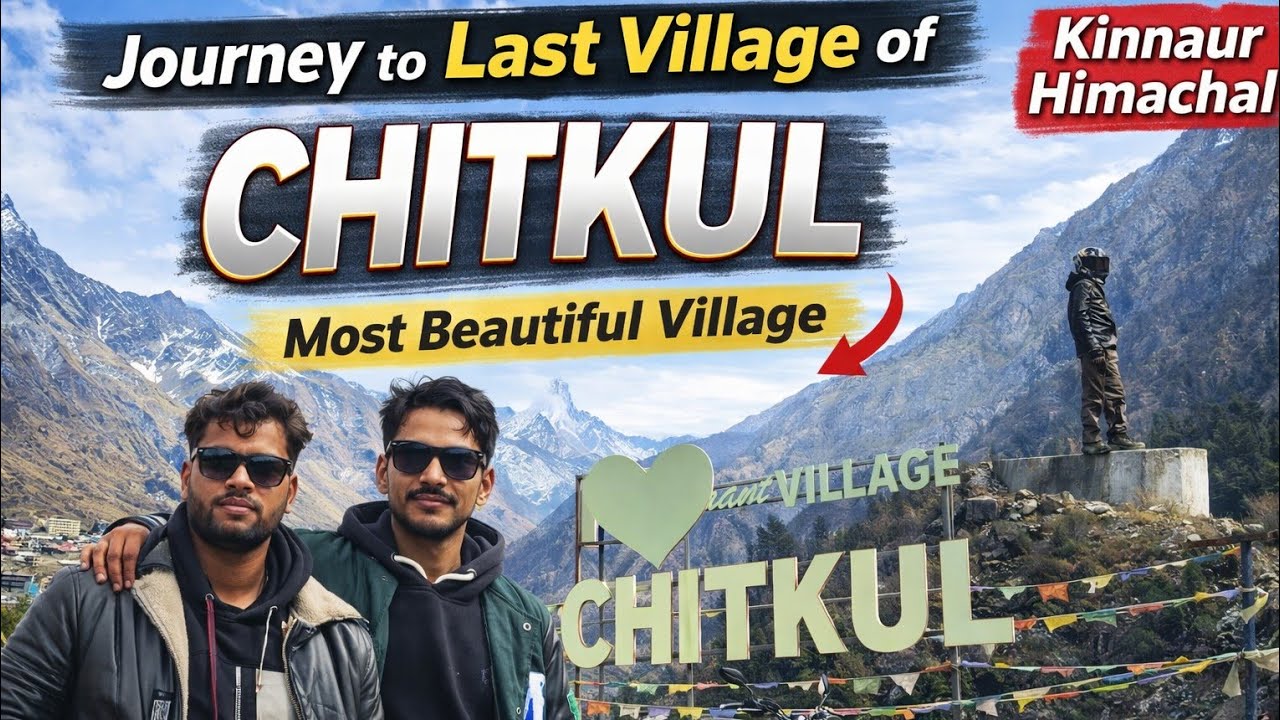 The last village of india CHITKUL . @Gumsudhaa 