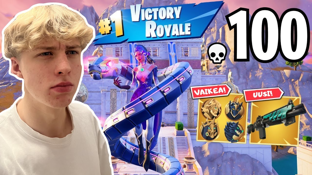 Kuinka Kauan KEST&Auml;&Auml; Saada 100 TAPPOA Fortnitessa?