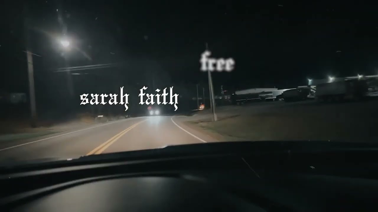 Sarah Faith - free (Official Lyric Video)