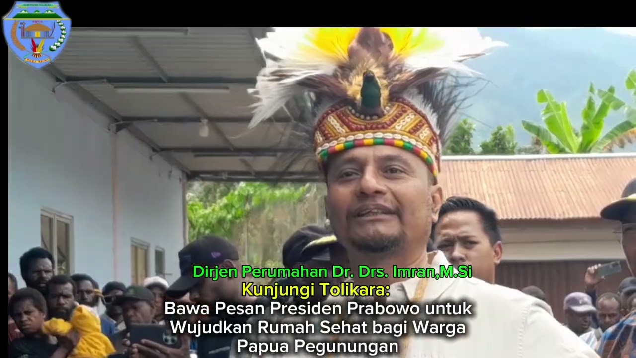 Dirjen perumahan kunjungi Tolikara,wujudkan rumah sehat bagi warga