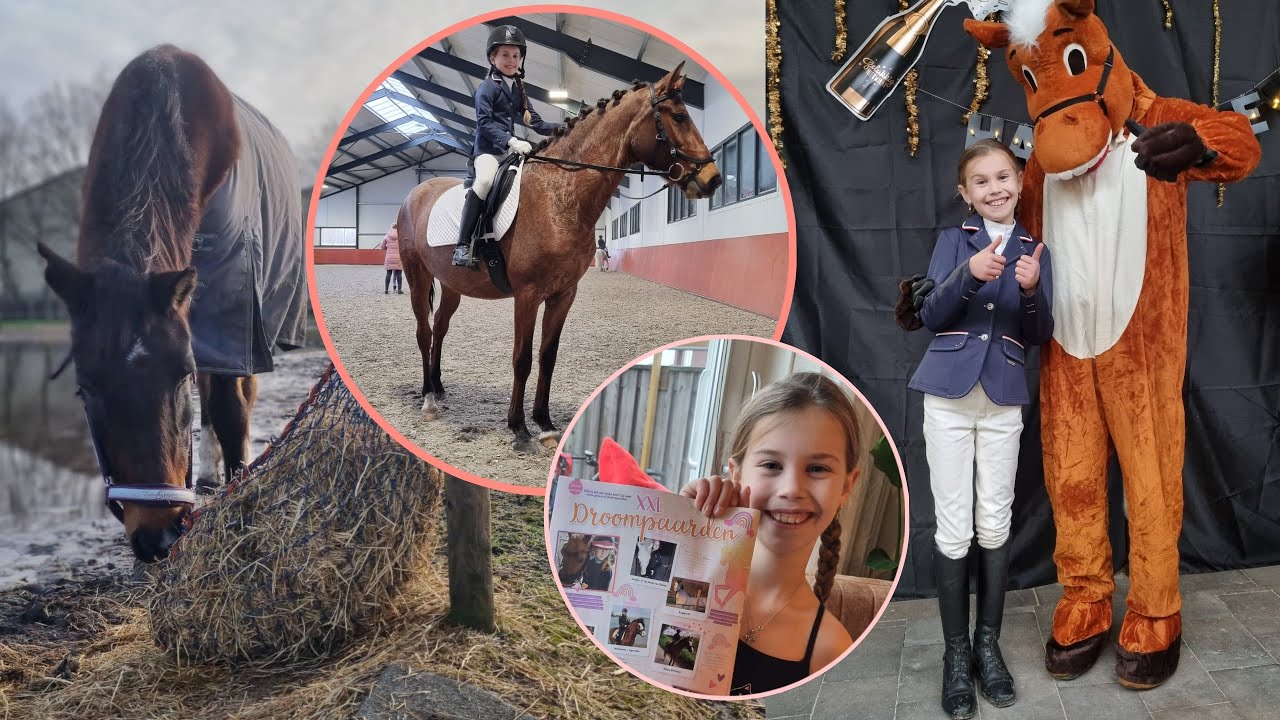 Eerste WEDSTRIJD Evina en Vive, in de PENNY en wie is die pony!?||vlog85