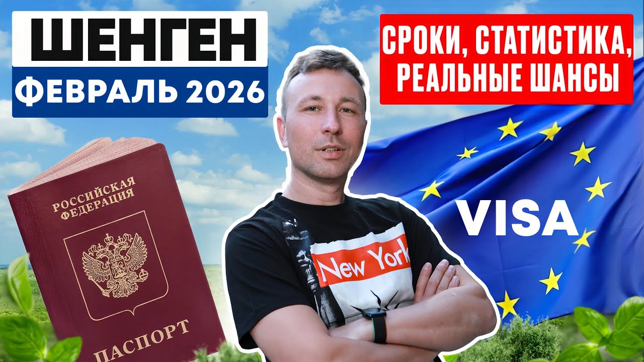 Шенгенские визы Февраль 2026: Реальные Шансы, Сроки, и Статистика выдачи