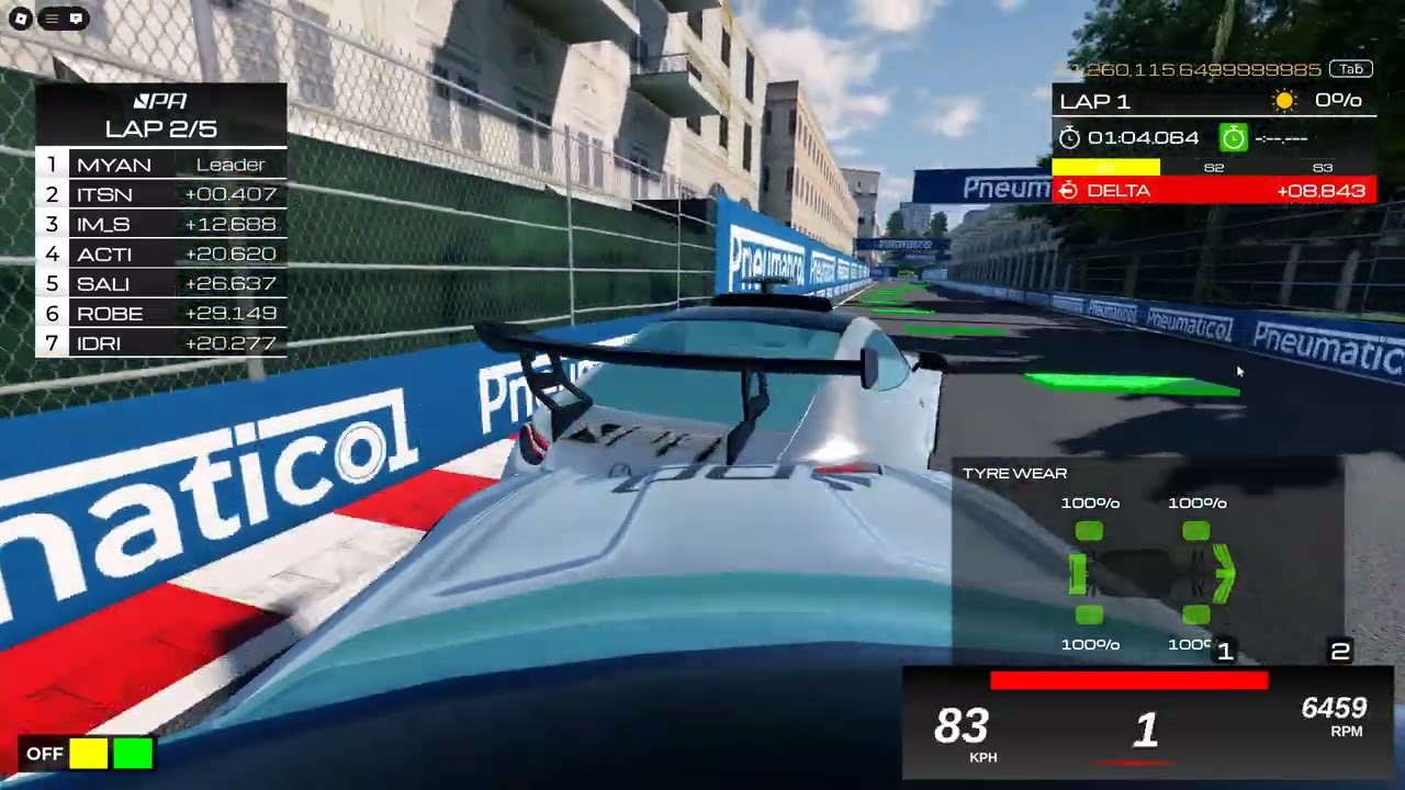 safety car race :fire: