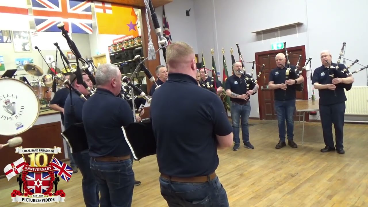 Kilclean Pipe Band (2) @ Castlederg Young Loyalists FB Loyalist Cultural Day 2026