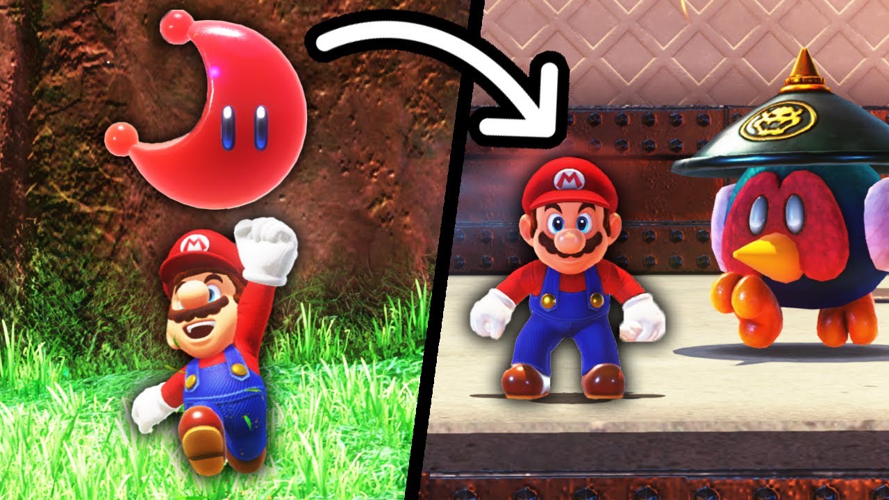 Mario Odyssey Lockout but Moons RANDOMLY Warp you