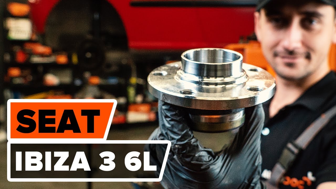 Cómo cambiar los cojinete de rueda en SEAT IBIZA 3 6L [VÍDEO TUTORIAL DE AUTODOC]