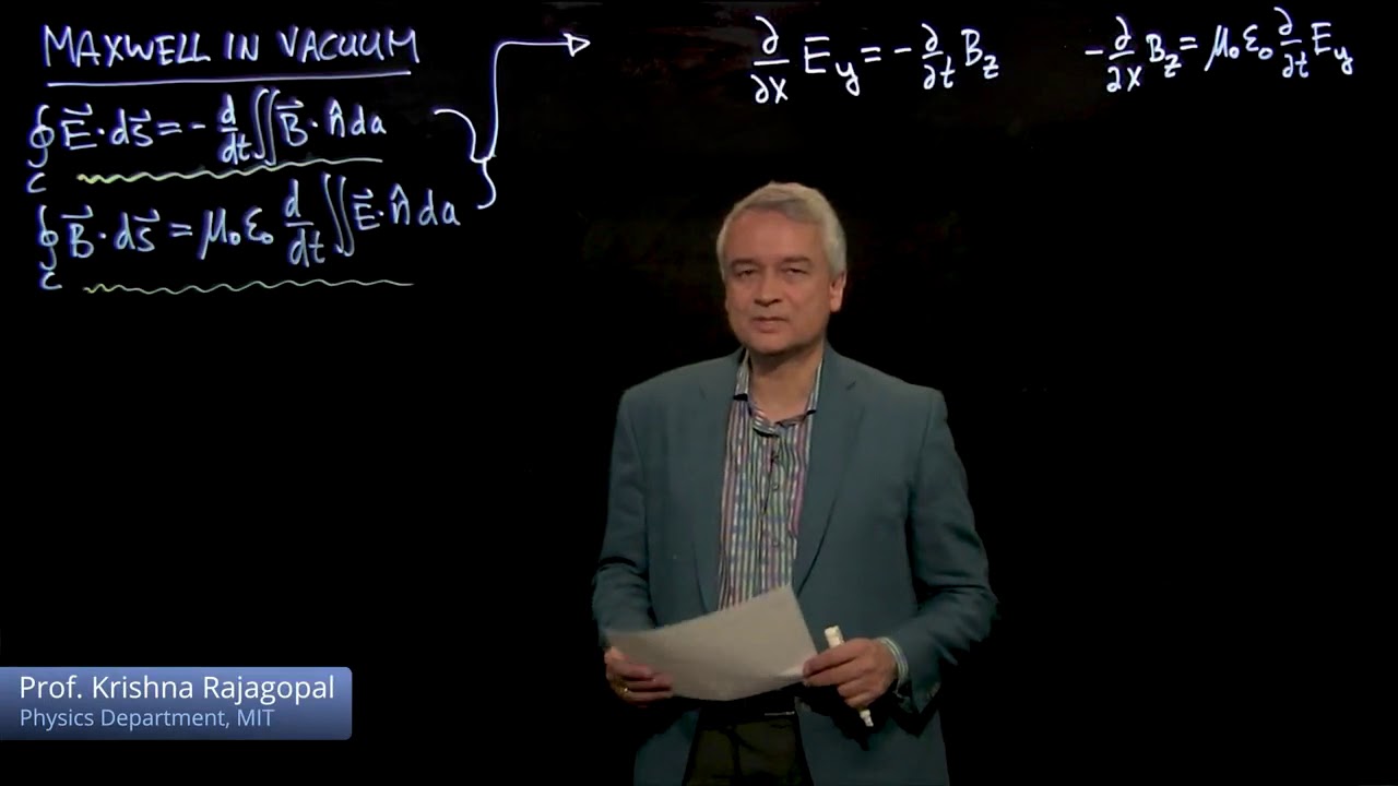 Wave Equation for E and B
