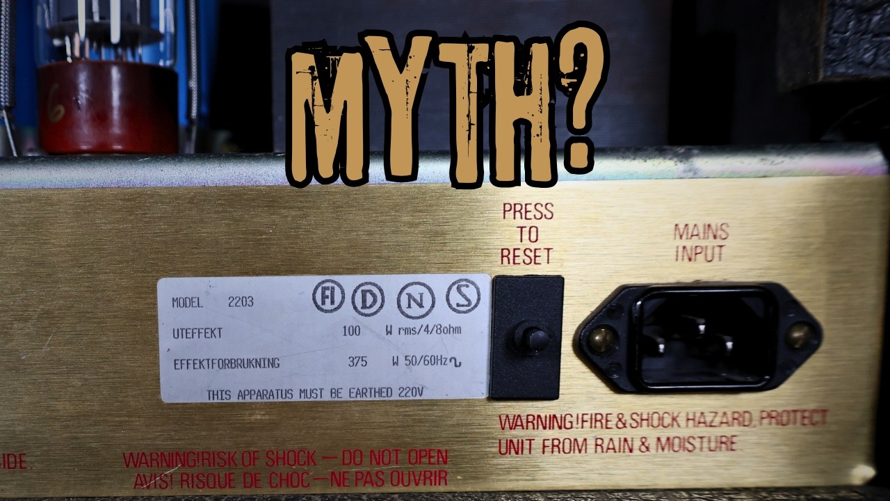 Is MARSHALL JCM800 SCANDINAVIAN EDITION a Myth?