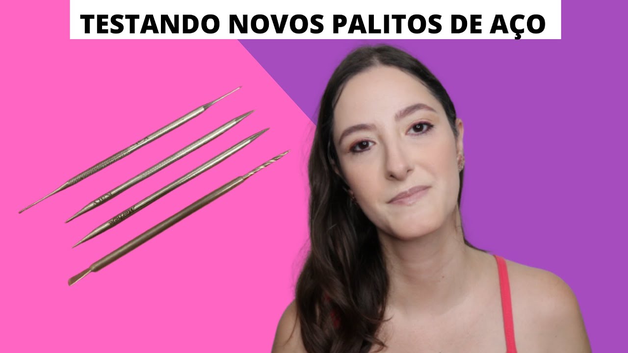 TESTANDO NOVOS PALITOS DE AÇO INOXIDÁVEL