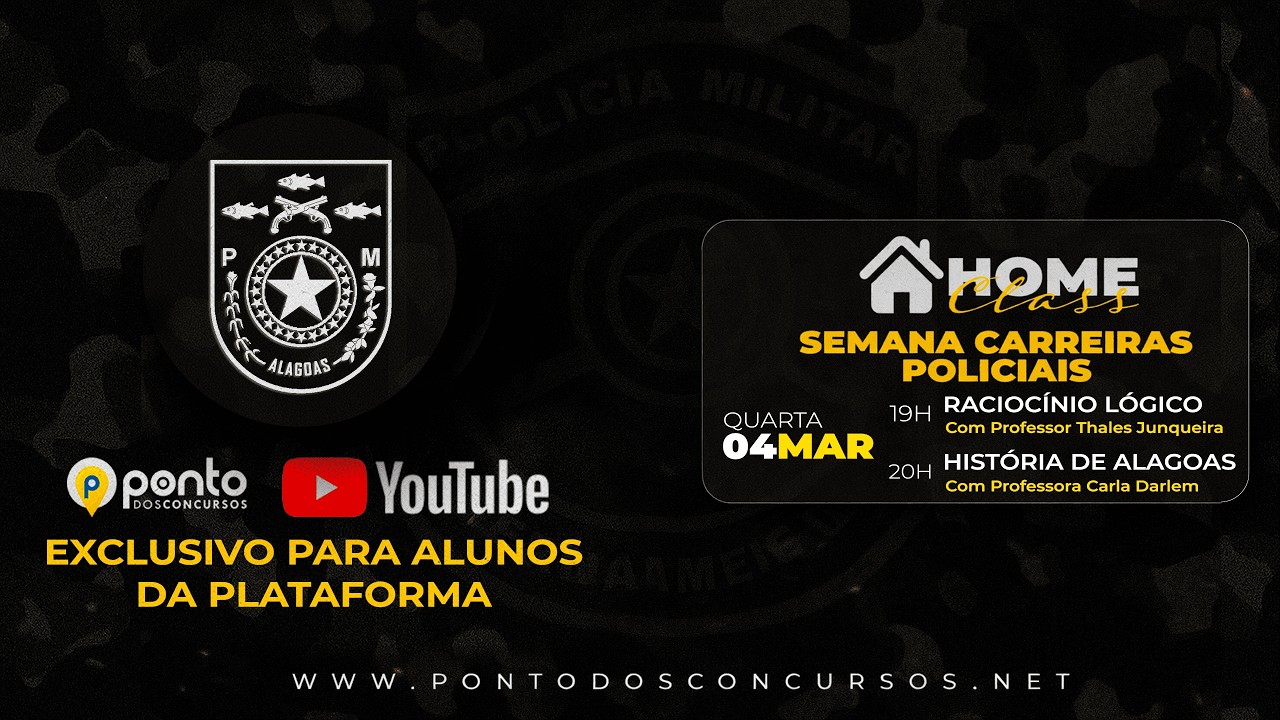 🚀📘 Semana Carreiras Policiais: História de Alagoas, Carla Darlem