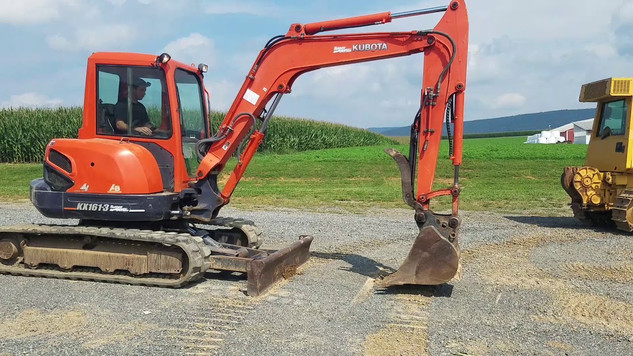 2006 Kubota KX161-3 Super Series Inspection Video!