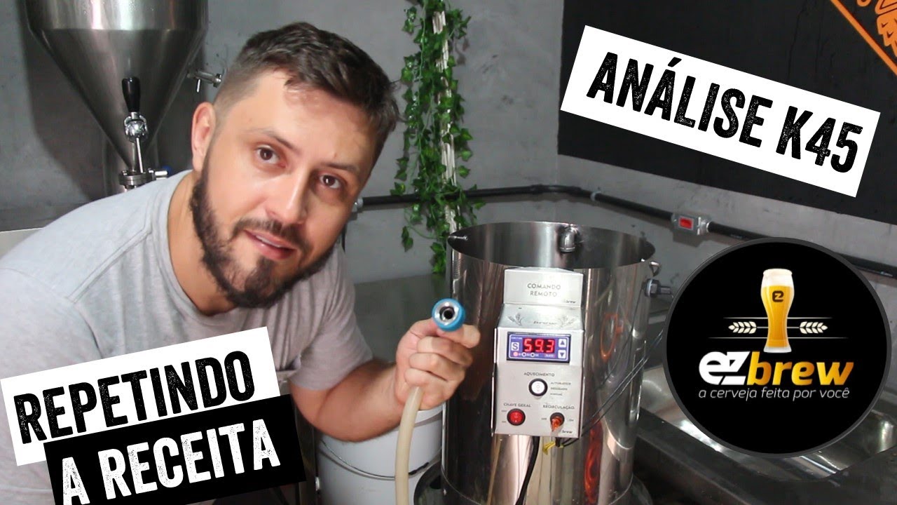 Review Equipamento automatizado Ezbrew k45 -  Beer School