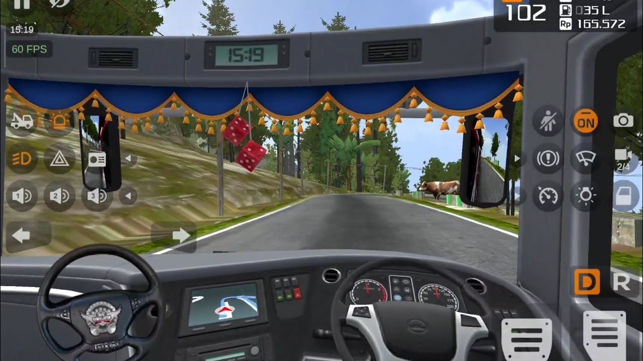 Karnataka Narrow Hill Road Driving 🚍 | Extreme Bussid Adventure | Hill Climb Bus Simulator Indonesia