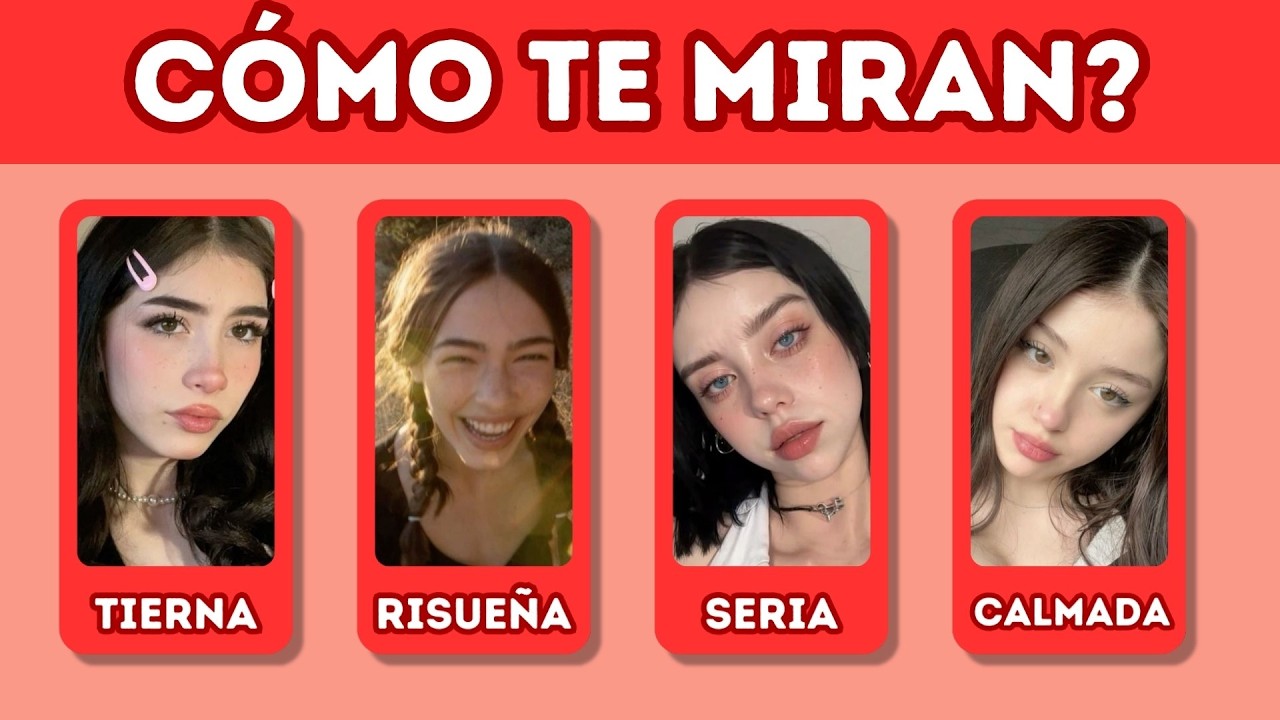 ¿Cómo te MIRAN los CHICOS? | Quiz de personalidad